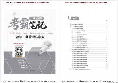 2022年二建兴为考霸笔记PDF免费下载