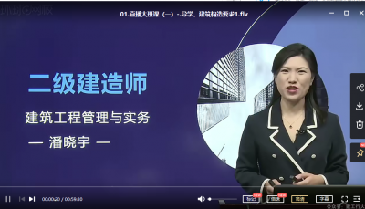 二建建筑潘晓宇是哪个网校的老师？