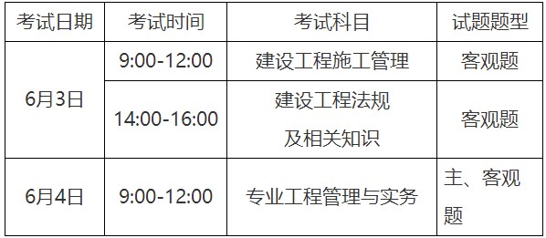 山东2023年二级建造师考试时间