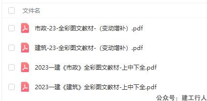 2023年一级建造师图文全彩PDF下载