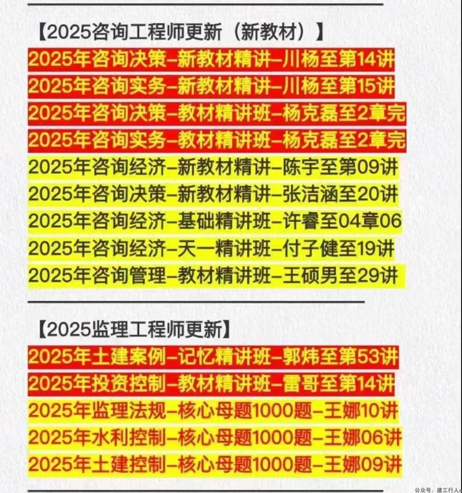 【12月31日】25年课件+文档押题更新详情。
