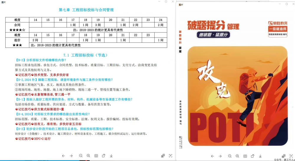 【4月30日】25年课件+文档押题更新详情。一建二建免费网盘资料 公众号 建工行人