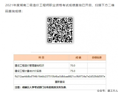 二造1省可查询成绩！1省公布资格复核通知！