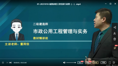 二建市政董雨佳 是哪家网校的老师？