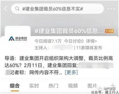 地产裁员破产名单曝光！